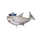 thumbnail image 2 of Shark Balloons Child, papel de aluminio, diseño pirata, diseño del océano pirata, x2, 2 of 3