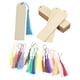 thumbnail image 5 of Marcapáginas De Madera Sin Terminar Con Borlas, Accesorio Multifuncional, 24 Piezas, 5 of 5