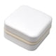 thumbnail image 3 of Mini Estuche De Almacenamiento De Joyas, Organizador De Espejo Integrado, Color Blanco, 3 of 5