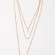 thumbnail image 1 of CollarDoble Mujer 38/45/56cm N/A Mosqueton AceroInoxidable, 1 of 3