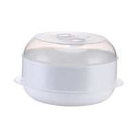 Bothyi - Vaporizador De Microondas, Vaporizador De Calentamiento Por Microondas, Vaporizador De Calentamiento Por Microondas Para El Hogar, Cocina, Una Sola Capa