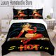 thumbnail image 1 of Smokin Hot Sexy Girl Bedding Set,Duvet Cover Bed Set Quilt Cover Pillowcase, Boys Girls Adults Bed Sheets, 1 of 5