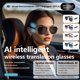 thumbnail image 2 of Gafas Inteligentes SKEKECIE Traductor AI Inalámbrico de Diseño Abierto, 2 of 9