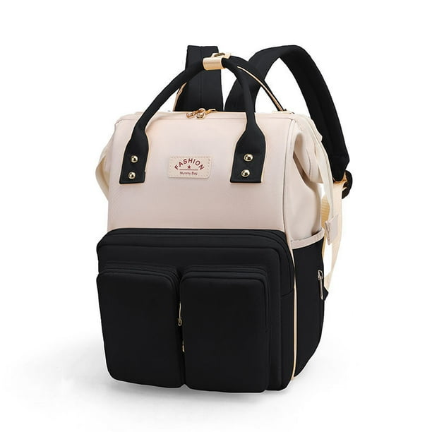 Stay Organized and Stylish with Our Multi-Functional Waterproof Baby Nappy Bag and Travel Backpack - Perfect for Outdoor Adventures and Baby Care!