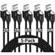 thumbnail image 1 of Paquete de 5 cables de carga USB-A a USB-C para iPhone Samsung, 1 of 7