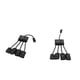 thumbnail image 2 of 2pcs 4 En 1 Micro USB OTG Hub Adaptador De Cable Para Teléfonos Inteligentes Android, 2 of 3