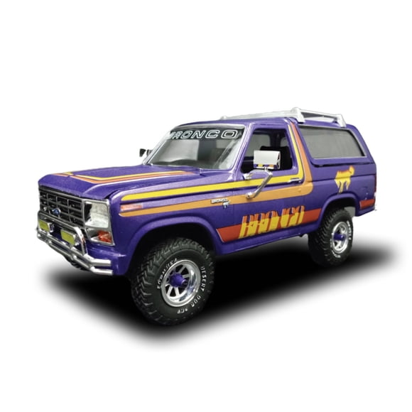 Maqueta MPC 1980 Ford Bronco a escala 1:25 con 133 piezas