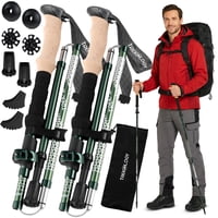 Bastones De Senderismo Trekology Trek-Z Plegables De 115 A 135 Cm