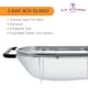 thumbnail image 3 of Colander Acero Inoxidable 6 Litros Con Malla Fina, 3 of 6
