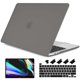 thumbnail image 1 of Funda DONGKE para MacBook Pro 13 (modelos A2338/A2251/A2289) Gris Escarchado, 1 of 7