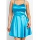 thumbnail image 4 of Vestido Skater Ceñido de Corte A Entrecruzado, 4 of 5