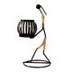 thumbnail image 2 of Candelabro De Metal Candelero De Boda Decoración Del Hogar 12x10x24CM, 2 of 5