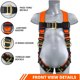 thumbnail image 2 of Arnés de Seguridad TRSMIMA con Cuerda de 6 ft, 130 a 310 lb, 2 of 3