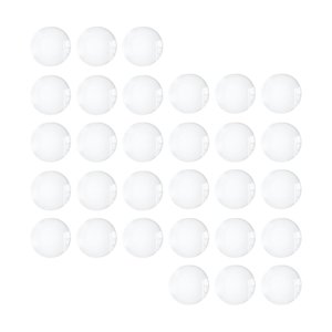 Bothyi - Parte Posterior Plana Semiredonda Para La Fabricación De Joyas, Cabujones De Cristal Para Manualidades Diy, Azulejos De Cúpula De 18Mm, 30 Uds.