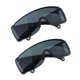 thumbnail image 2 of 2pcs Gafas De Seguridad Trabajo De Protección Gafas De Trabajo Resistente Al Polvo Gris, 2 of 5