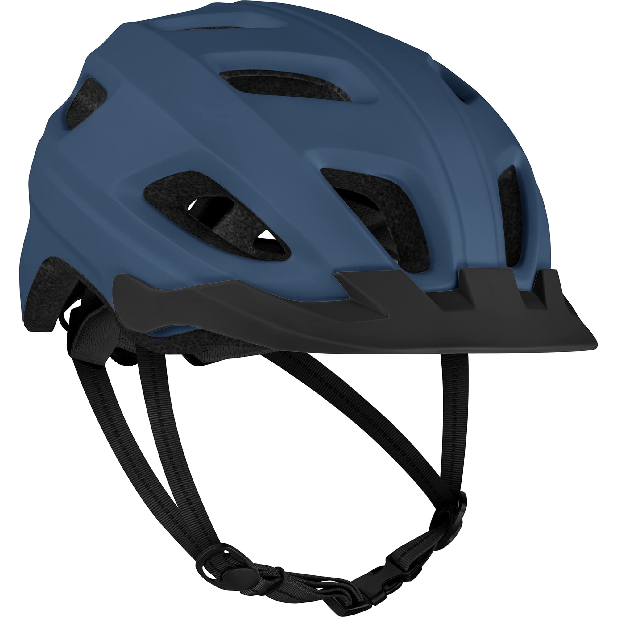 Casco De Bicicleta Retrospec Lennon Con Luz Led Para Adultos, Color Azul Mate