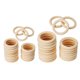 thumbnail image 3 of Anillos De Dentición De Madera Natural Hechos A Mano Anillos De Madera Para Mordedores De Bebé, 3 of 5