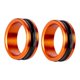 thumbnail image 4 of Anillo De Metal Para Línea De Pesca, Tirador De Línea De Pesca, Protector De Línea, 2 Piezas, Color Naranja, 4 of 5