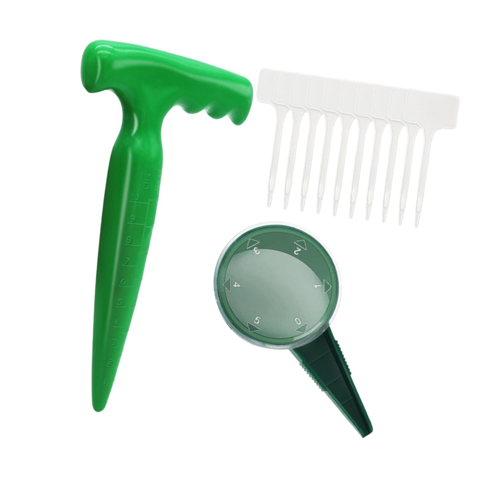 Magideal - Sembrando El Dispensador De Semillas Con Sembradora De Alta Eficiencia De Alta Eficiencia Excavando Sembrador De Semillas De Semillas Profesionales De Establecer Con 1 Pc Seeder