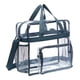 thumbnail image 1 of Bolso bandolera transparente transparente con correa ajustable, bolso transparente para estadio para festivales, 1 of 6