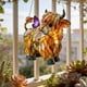 thumbnail image 4 of Atrapasol mariposa vaca highland 20cm estilo vitral colgante ventana animal granja atrapasol regalo amantes vacas, 4 of 5