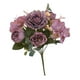 thumbnail image 3 of Ramo De Flores De Peonía Artificial Para Boda Púrpura, 3 of 3