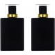 thumbnail image 1 of Atomizador Perfume Vidrio Yorror 100 ml Negro Pack 2 Recargable, 1 of 3