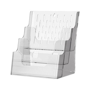 Magideal - Organizador De Archivos De Pared, Soporte Para Documentos, Estante Vertical Para Suministros, Organizador De Correo Para Periódicos, Maquillaje, Hogar Blanco
