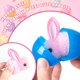 thumbnail image 3 of Rellenos para huevos de Pascua Aurdox, set de 24 con conejitos de peluche, 3 of 7