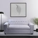 thumbnail image 2 of Sofa Tres Cuerpos Lino Gris Claro, 2 of 3