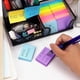 thumbnail image 3 of Notas adhesivas de 1,5 x 2 pulgadas, colores brillantes, 8 blocs/paquete, 100 hojas/bloc, 800 hojas en total, 3 of 5