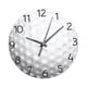 thumbnail image 4 of Reloj De Pared De Baloncesto, Sencillo Y Redondo, Para Comedor, Pasillo, Oficina, Color Blanco, 30 Cm, 4 of 5