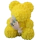 thumbnail image 1 of Suave Y Lindo Oso De Peluche Juguete Flor Artificial Oso Peaje Amarillo, 1 of 5