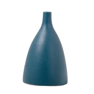 Bothyi - Florero Nórdico, Soporte Para Maceta, Flor Seca Para Dormitorio, Decoración De Escritorio, Azul, 8Cm X 14Cm