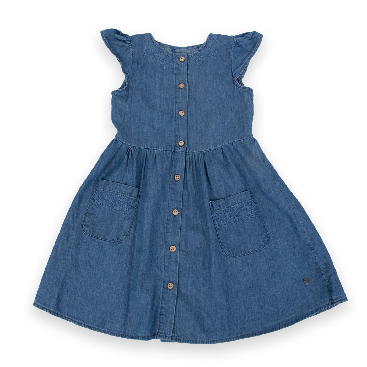 Vestido Niña Denim Pillin