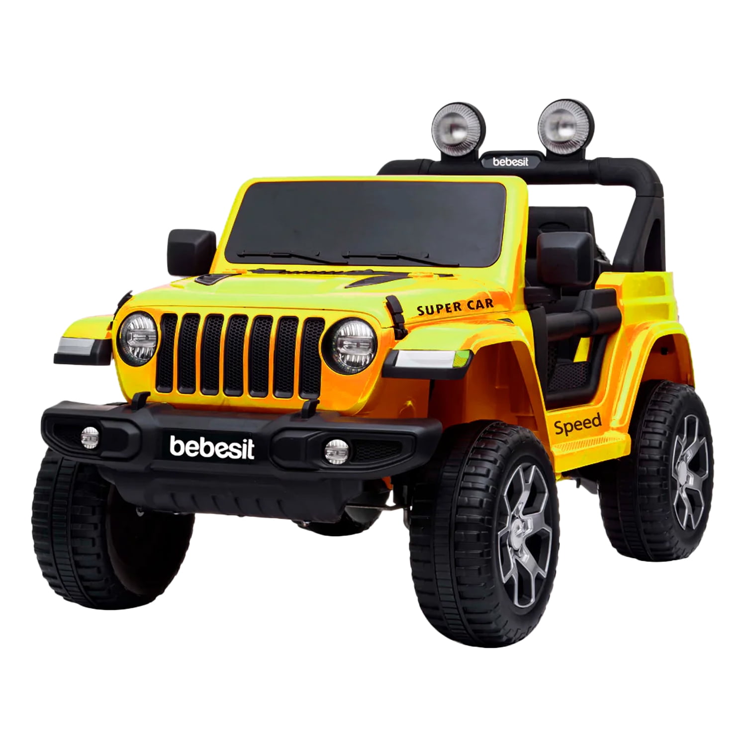 Camioneta Eléctrica Bebesit Renegade - Amarillo