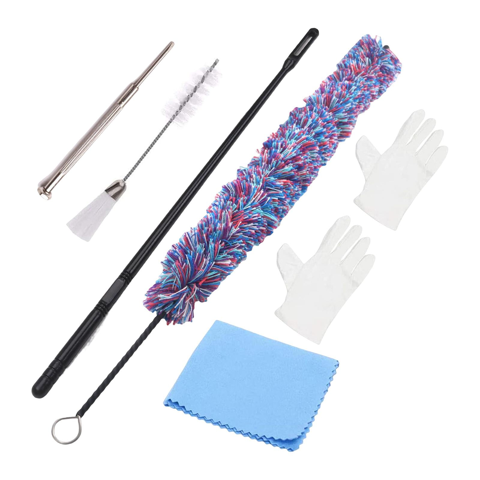 Magideal - Juego De Pinceles De Limpieza De Algodón Para Flauta Ligera Y Portátil: Accesorios Prácticos Para Mantener Tu Instrumento En Perfectas Condiciones. Colorido