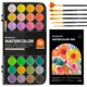 thumbnail image 1 of Set de acuarelas Shuttle Art 36 colores + pinceles y bloc, 1 of 8