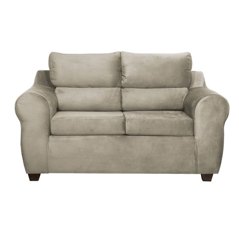 Mexx Muebles - Sofa Dubai 2 Cuerpos Felpa Beige