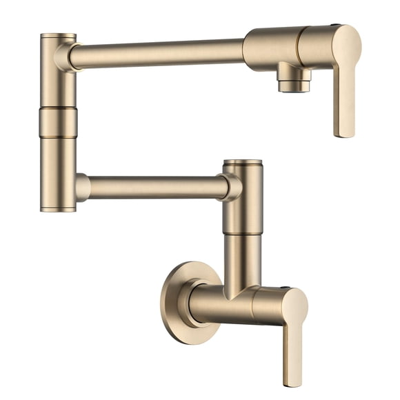 Grifo para llenado de ollas Kraus Oletto KPF-5001SFACB, latón sin manchas