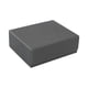thumbnail image 4 of Caja De Baraja De Cartas Con Cierre Magnético, Caja De Almacenamiento Para Tarjetas Coleccionables De Regalo, Color Gris Oscuro, 4 of 5