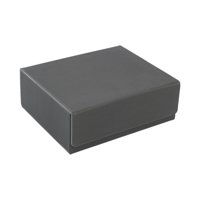 Bothyi - Caja De Baraja De Cartas Con Cierre Magnético, Caja De Almacenamiento Para Tarjetas Coleccionables De Regalo, Color Gris Oscuro