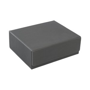 Bothyi - Caja De Baraja De Cartas Con Cierre Magnético, Caja De Almacenamiento Para Tarjetas Coleccionables De Regalo, Color Gris Oscuro