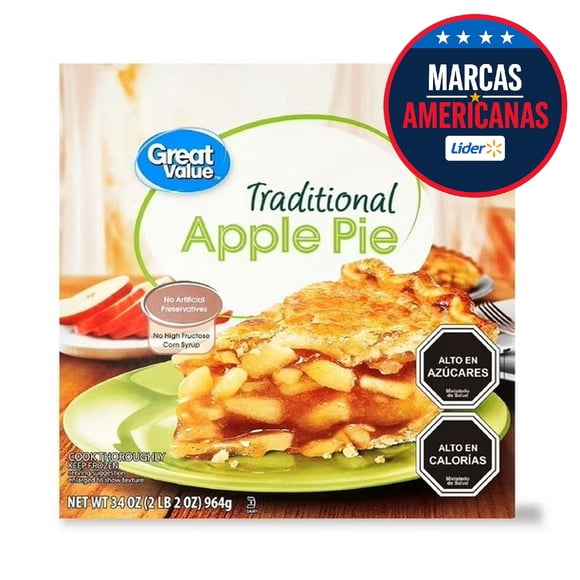 Postre Congelado Manzana Caja, 964 g