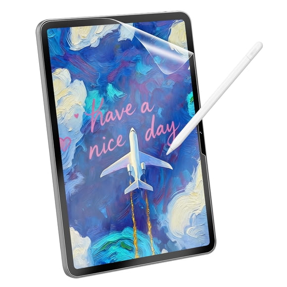 Protector de pantalla Juvraixo para iPad 11" y 10.9" antirreflejo