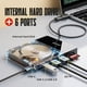 thumbnail image 3 of Disco externo YOTUO 1TB Hub multipuerto USB C SD TF, 3 of 3