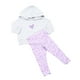 thumbnail image 1 of Conjunto Bebe Niña Poleron Hoodie + Calza Gris Corona, 1 of 5