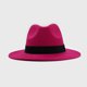 thumbnail image 1 of Sombrero de Fieltro Mujer Estilo Vaquero Cowboy, 1 of 4