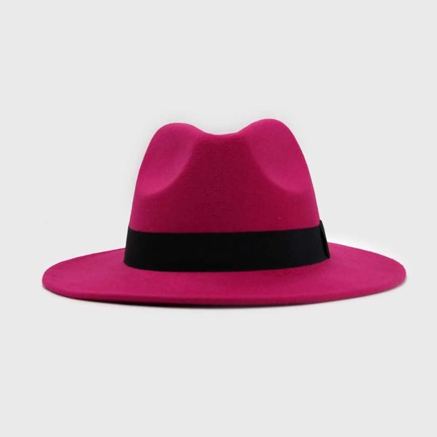 Sombrero de Fieltro Mujer Estilo Vaquero Cowboy