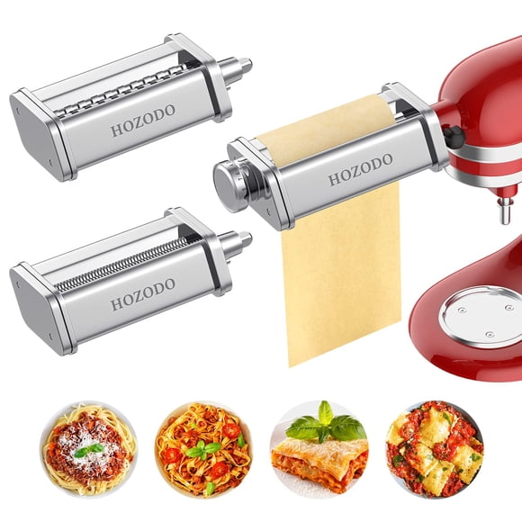 Accesorio para pasta HOZODO para batidora KitchenAid con 3 accesorios